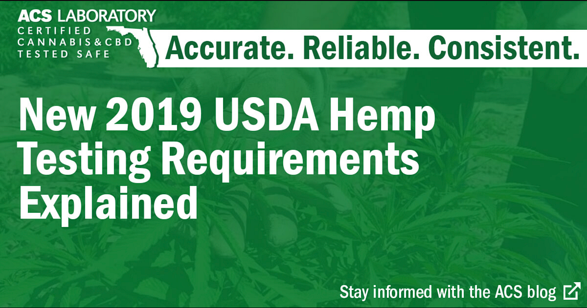 Understanding the 2019 USDA Hemp Testing Requirements by The Testing Times Jun, 2023 Medium