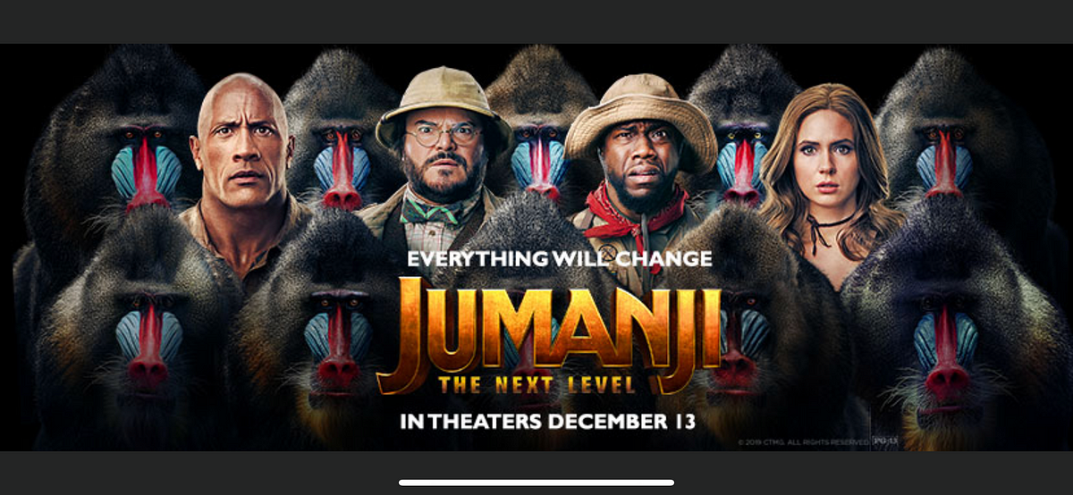 The Game Awards 2019 + Jumanji: The Next Level Early Screening