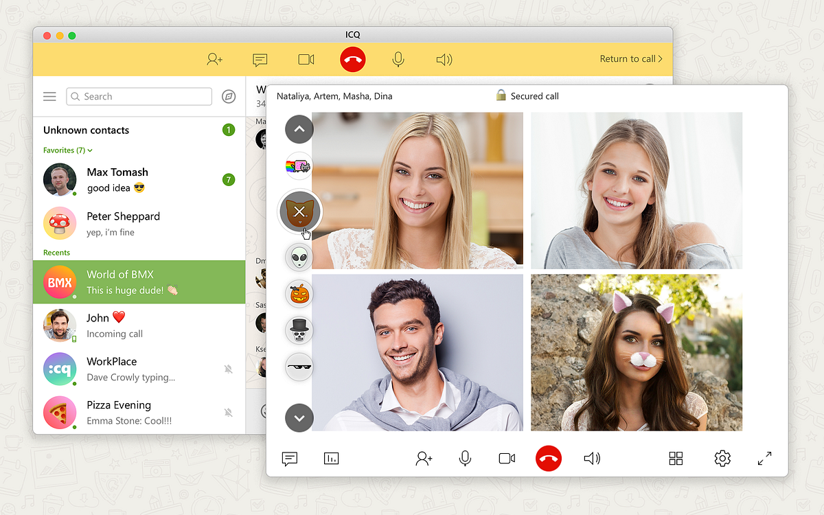 ICQ Messenger Introduces Group Video Calls, by Dimitry O. Photo