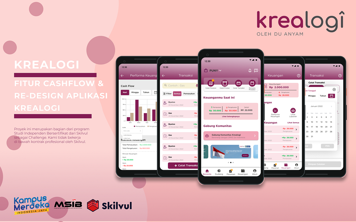 UI/UX Case Study — Pengembangan Fitur Cashflow Aplikasi Krealogi | by ...