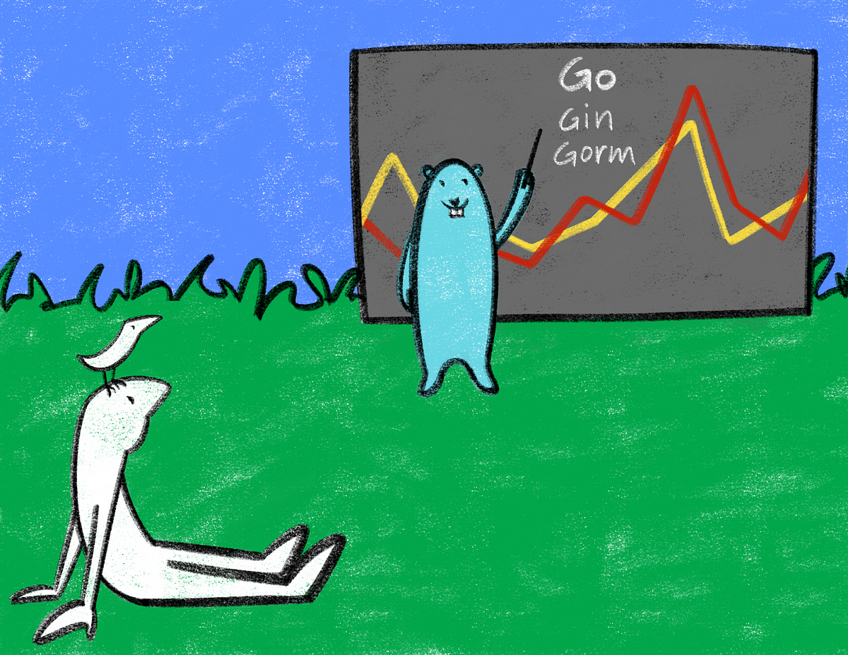 Build a rest api with go data analytics for time series by davide