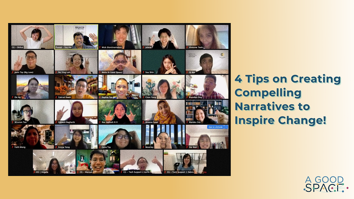 4 Tips on Creating Compelling Narratives to Inspire Change! | by Melia ...