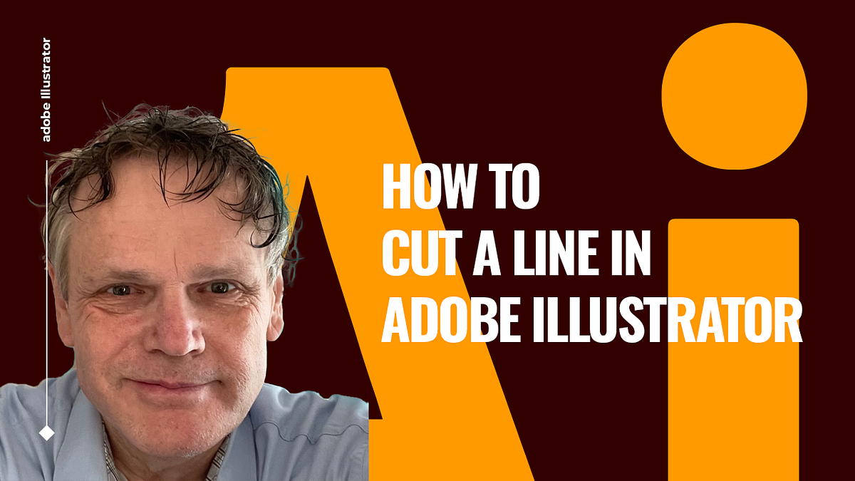 How to Cut a Line in Adobe Illustrator by Benard Kemp (Coach and