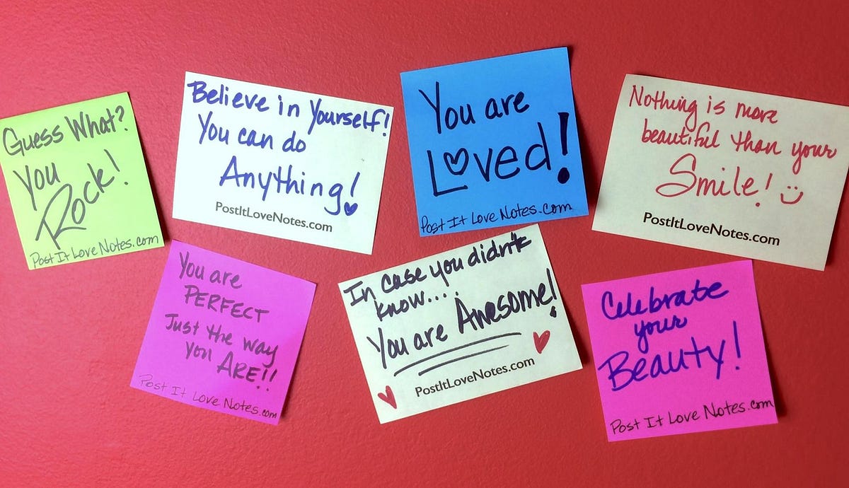 Join the Post-It Love Notes Project | by Bob Baker | Medium