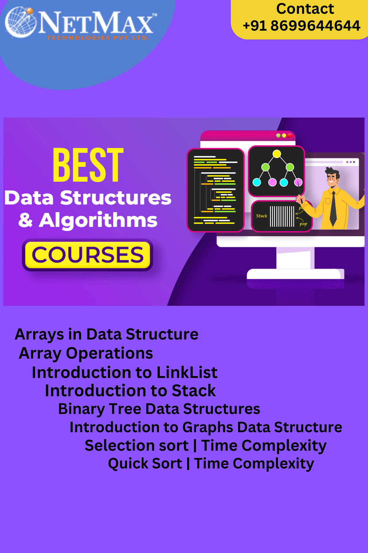 Top Data Structure Course in Chandigarh | by netmax technologies | May ...