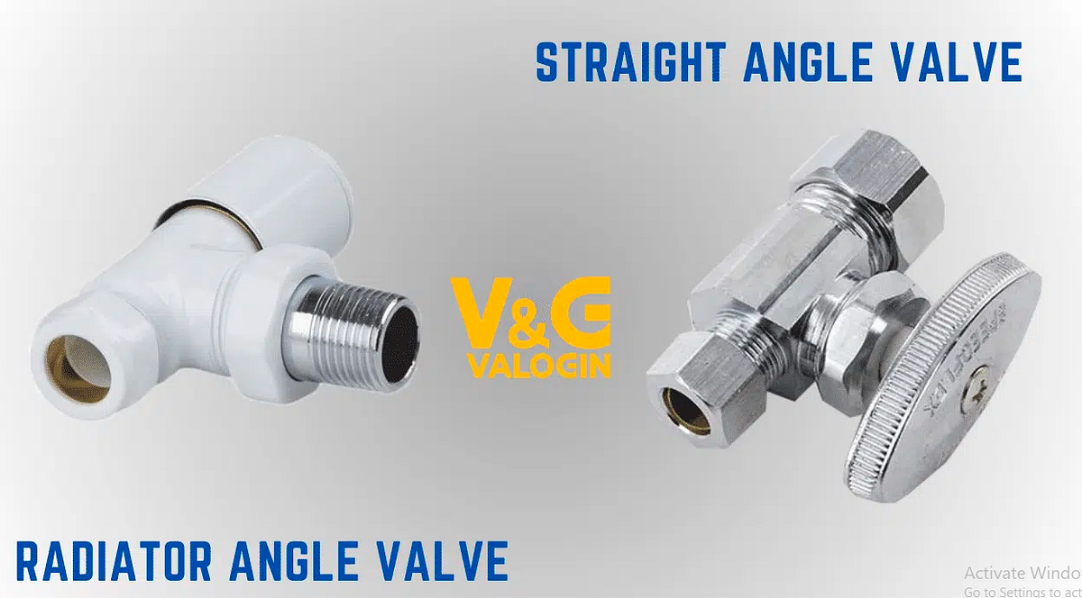 Straight vs Angle Radiator Valves by Brass Ball Valve Medium
