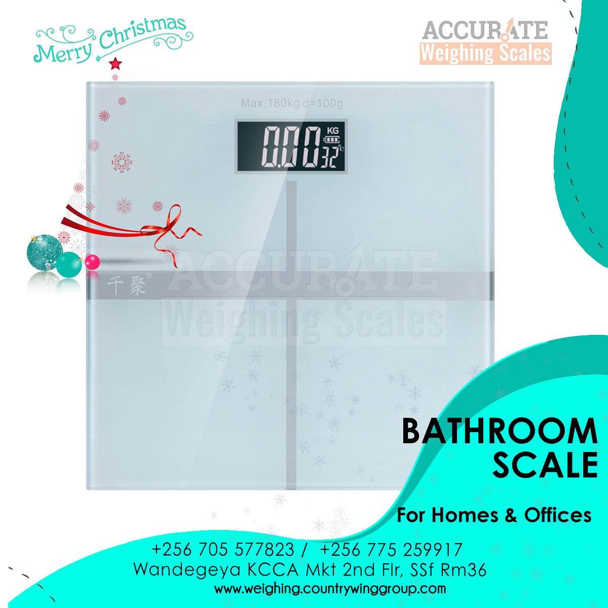 Essential bathroom weighing scales available for sale Secahealth Medium