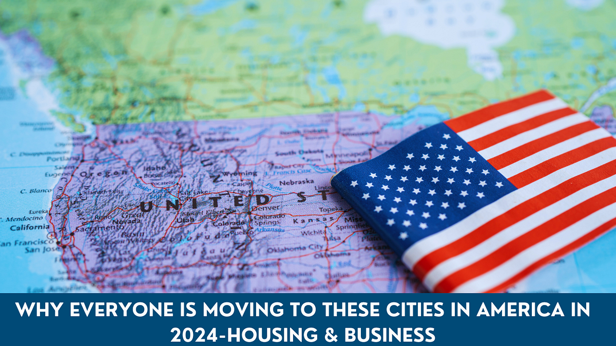 Why Everyone is MOVING TO these Cities in America in 2024 — Housing