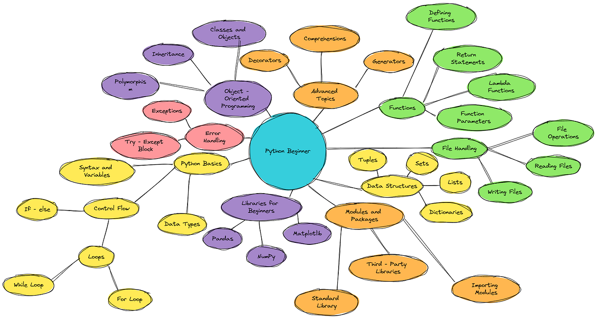 Mastering Python: Your Roadmap from Newbie to Coding Ninja 🐍💻 | by Yash ...
