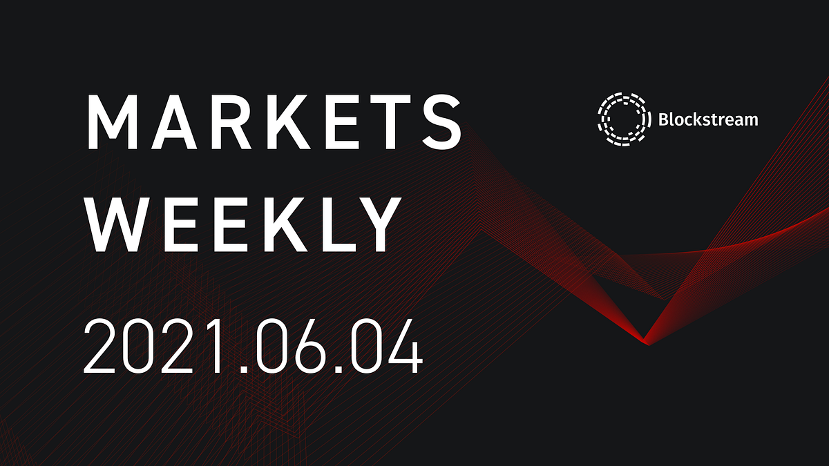 Blockstream Markets Weekly — June 4, 2021 by Blockstream