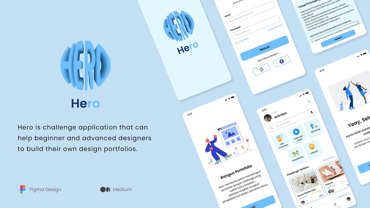 Case Study UI/UX : Hero Challenge Application | by Elok Aliyah | Medium