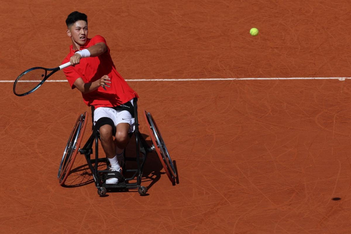 wheelchair tennis Paralympics Paris 2024 Kayaandhruv Medium