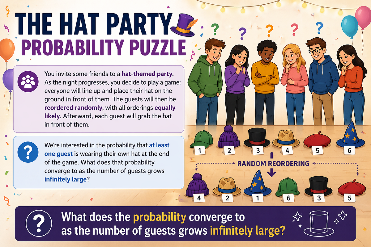 Can You Solve The Hat Party Puzzle? | by Barry Leung, CoMN, KoMG, ARM ...