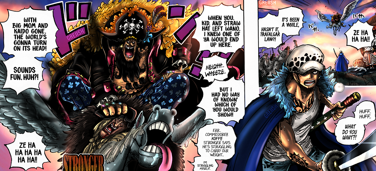 One Piece] Is Law Dead: Aftermath of Battle with Blackbeard?