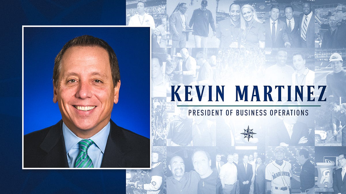 Kevin Martinez is Mariners New President of Business Operations