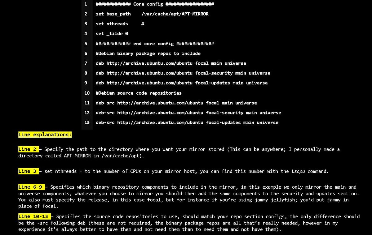 How to create an offline APT mirror (Ubuntu focused) by Rey Saeed