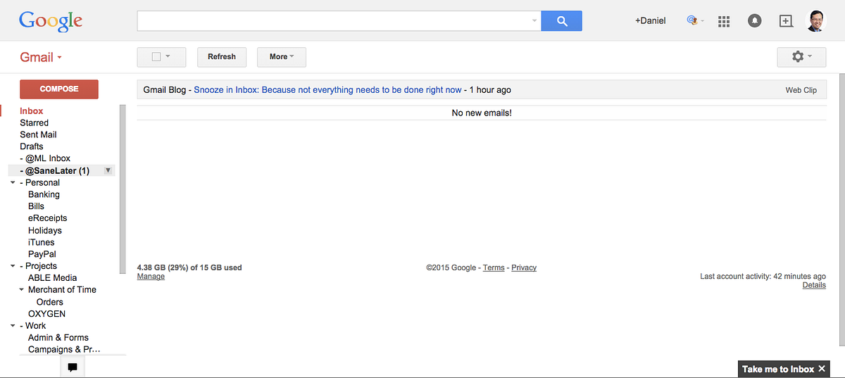 How I Finally Achieved And Maintained Inbox Zero In Four Simple Steps