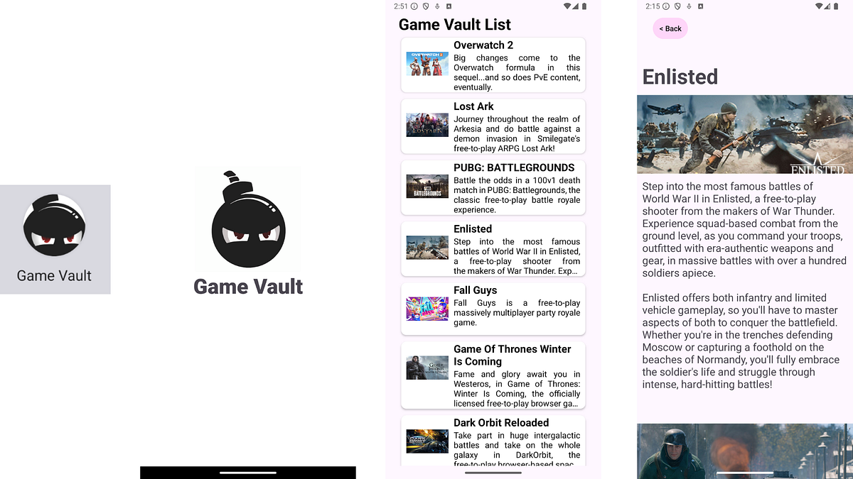 Game Vault An Android Application by Faustina Odeta Sep, 2024 Medium