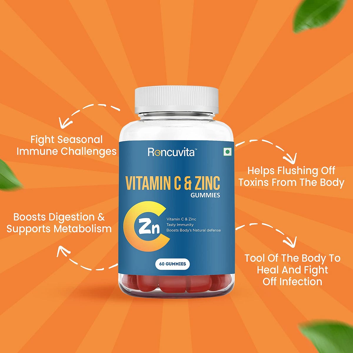 Adult Gummies Vitamin C + Zinc