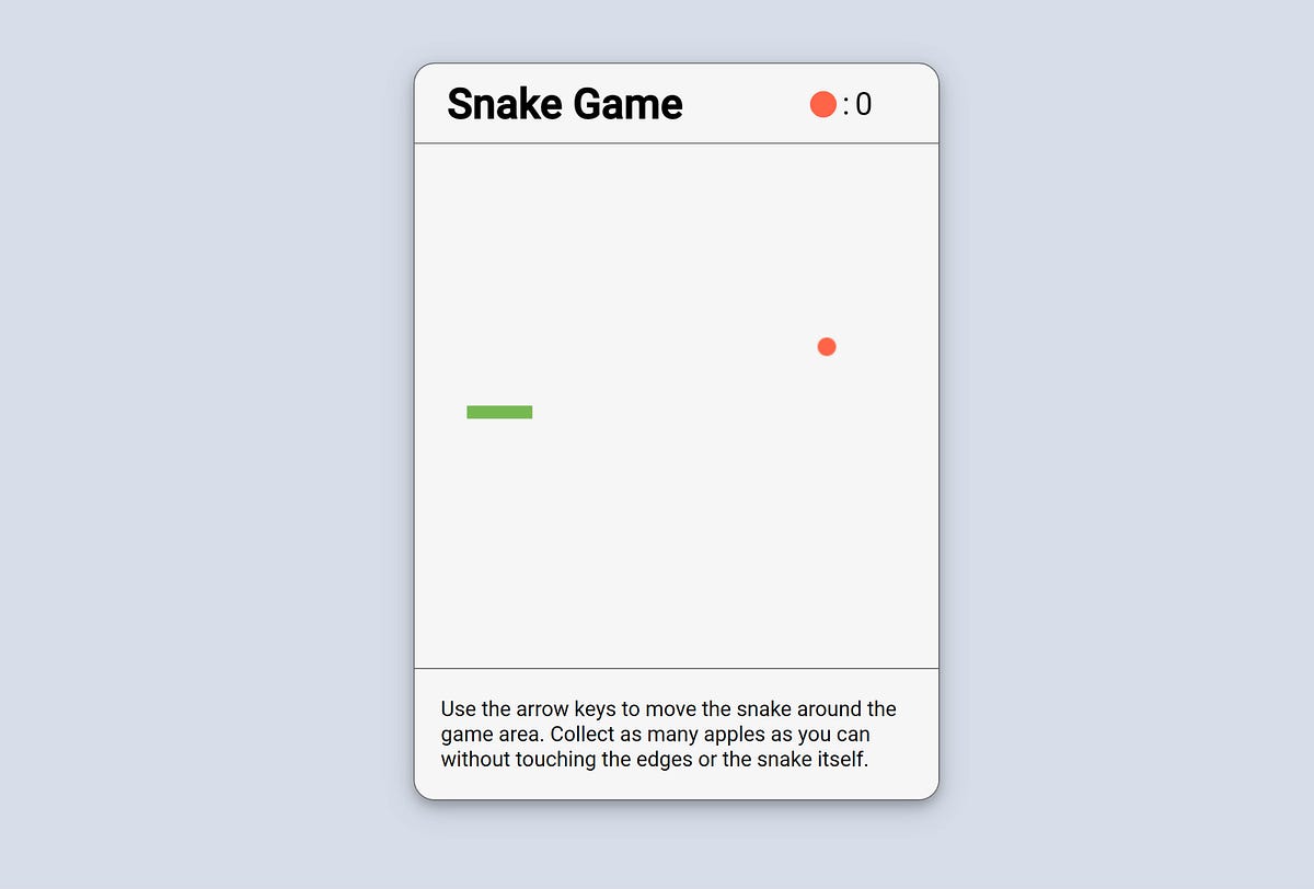 Snake Game. This is a deep dive into how I… | by Bryan Herrera | Medium