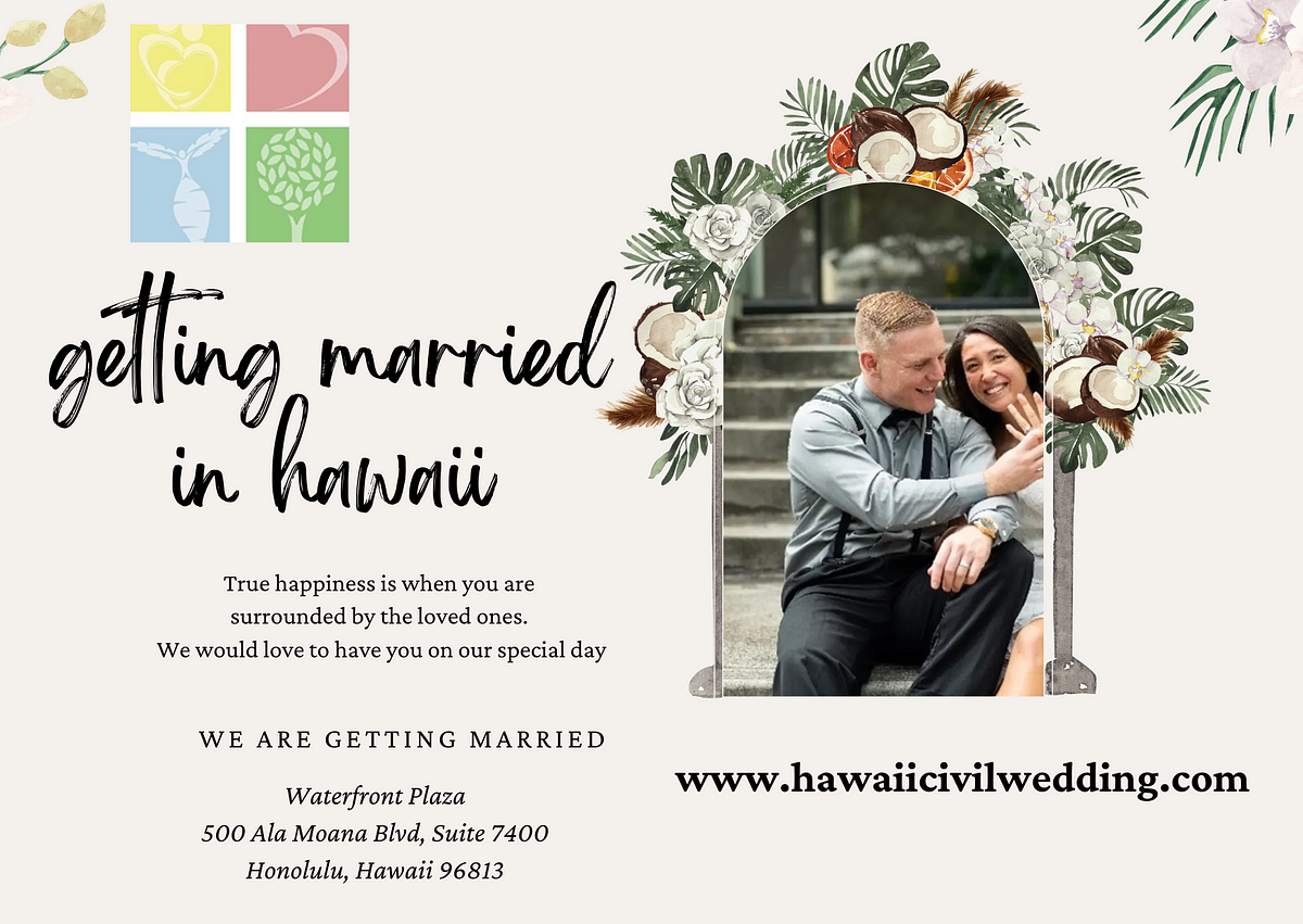 Getting Married In Hawaii - Hawaii Civil Wedding - Medium