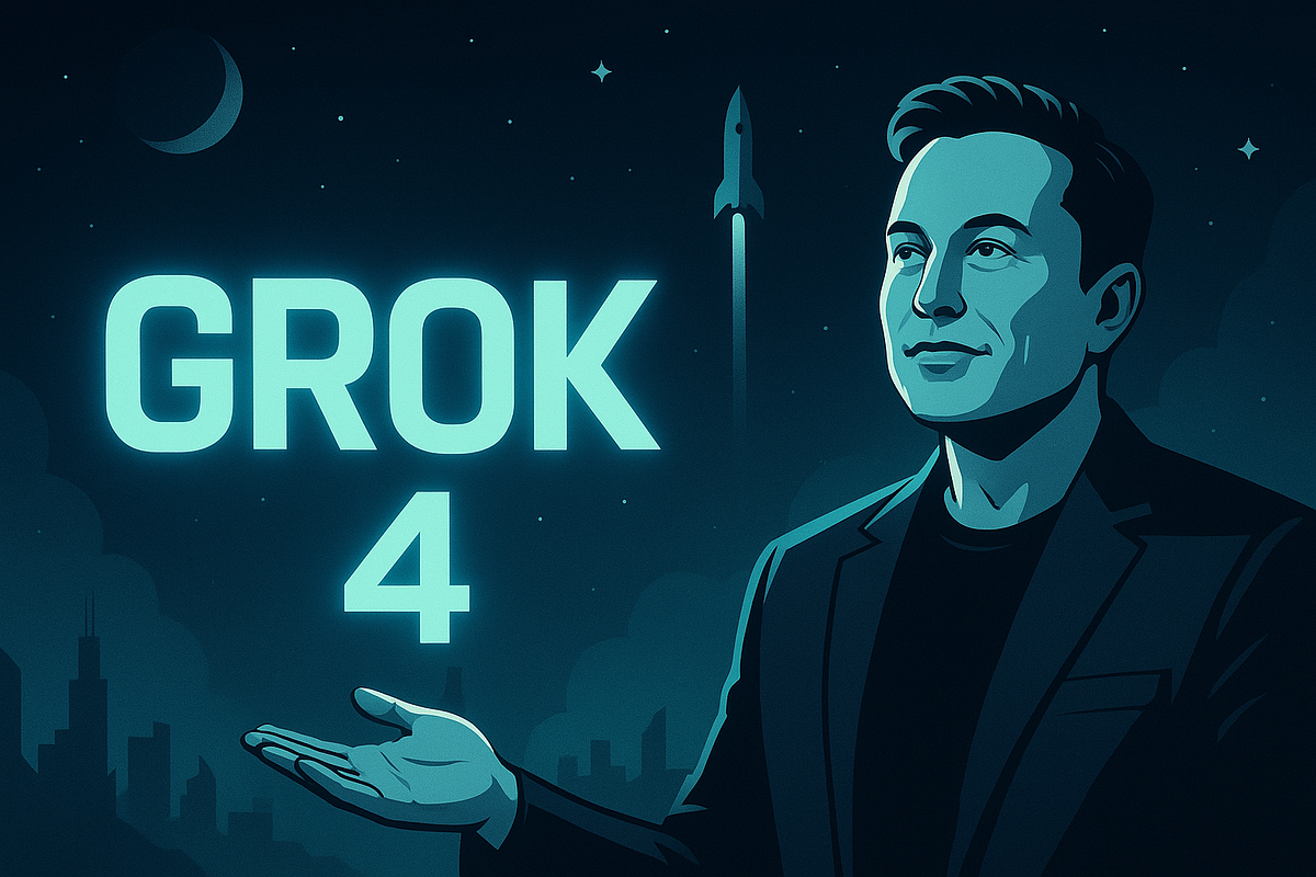 Is Elon Musk’s Grok4 AI Really Winning the Race? | by The Rise & The ...