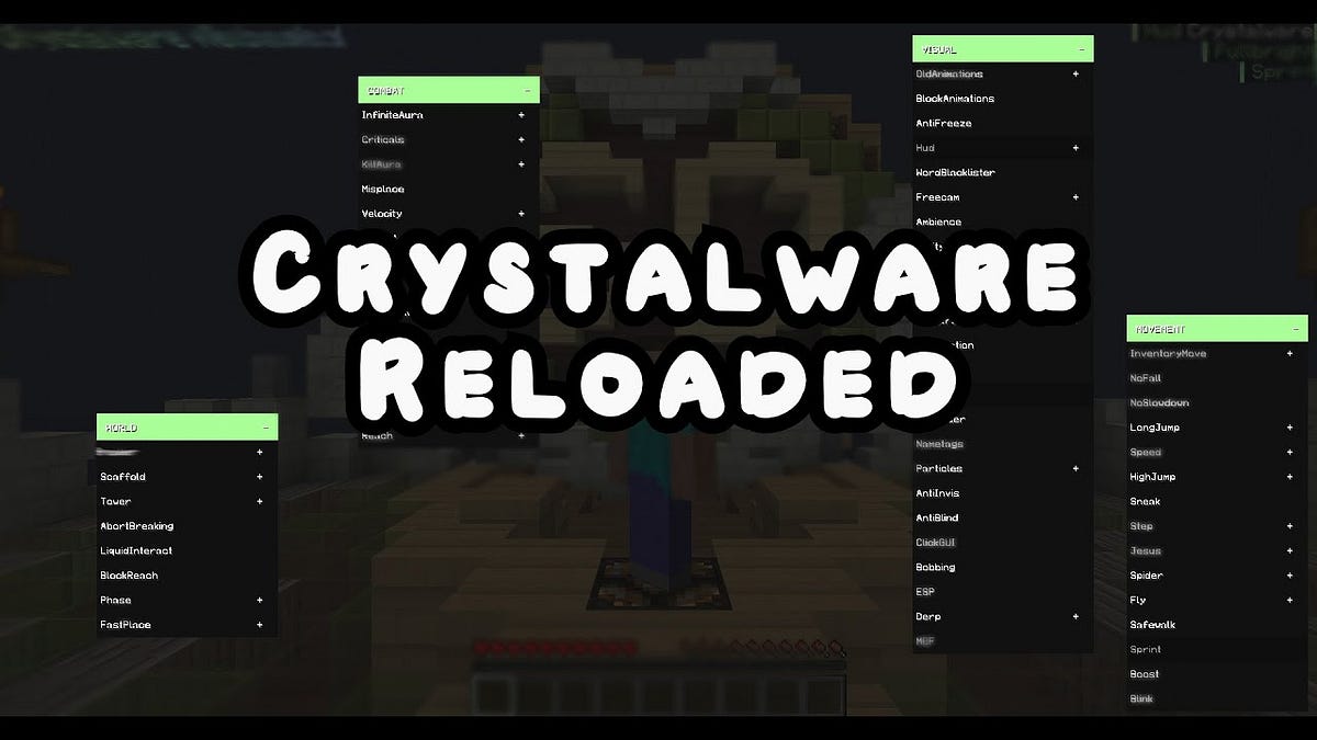 How to Download Crystalware Minecraft Reloaded by Kingandfifthtech