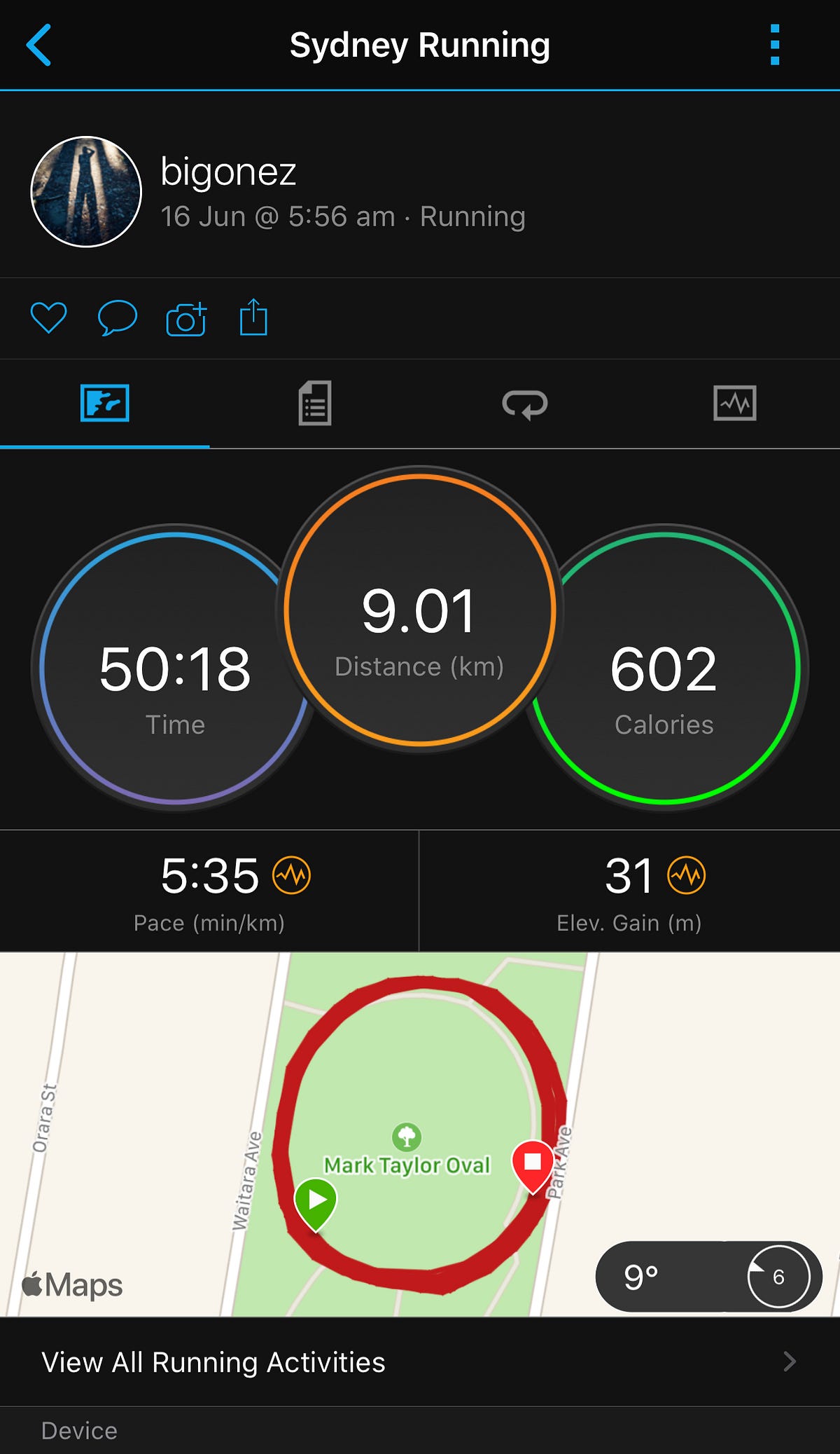 Running Data in Garmin Connect. 作为工科男，每次跑完步总是习惯性地看一下手表记录下来的数据，假装分析一下，作