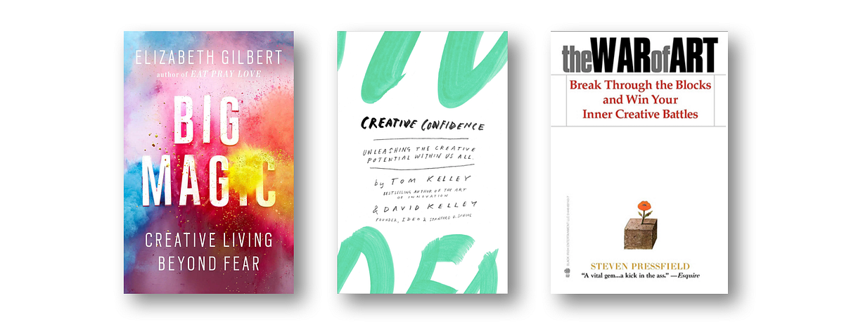 How to Be Creative! 3 Popular Books | by Anna Wikström | Blank Page ...