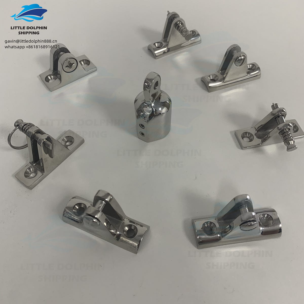Client is very satisfied with our marine hardware, bulk order is