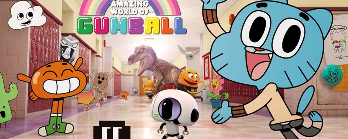 Cartoon Network, O Incrível Mundo de Gumball em 1 minuto
