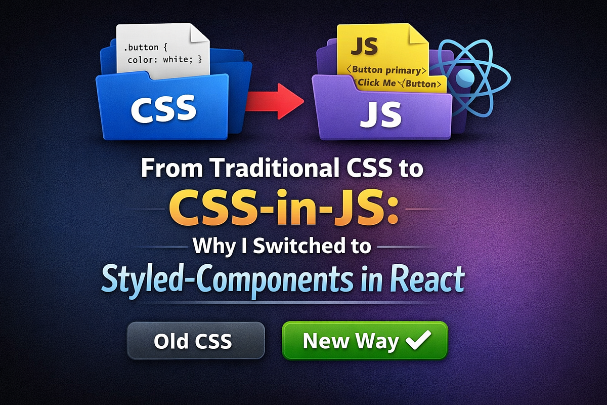 From Traditional CSS to CSS-in-JS: Why I Switched to Styled-Components ...