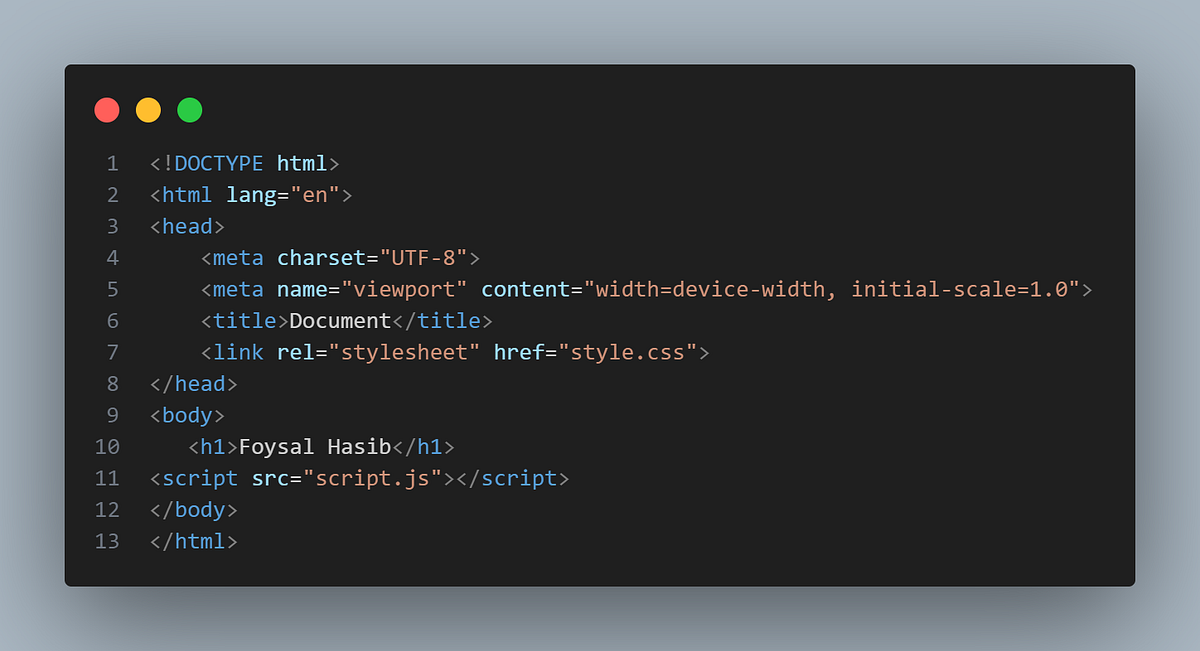 What Is HTML.. HTML . | by Foysalhasib | Oct, 2024 | Medium