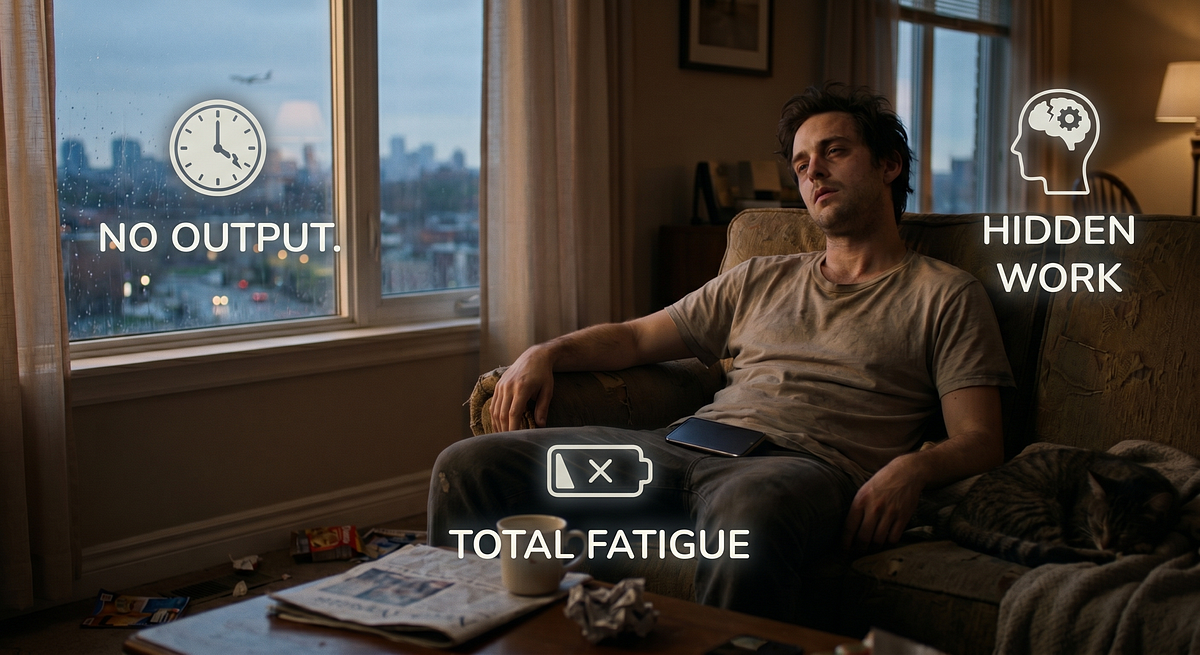 Why You Feel Tired Even After Doing “Nothing” All Day