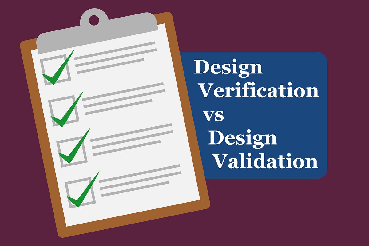 Design Verification and Validation by Johari Medtech Medium