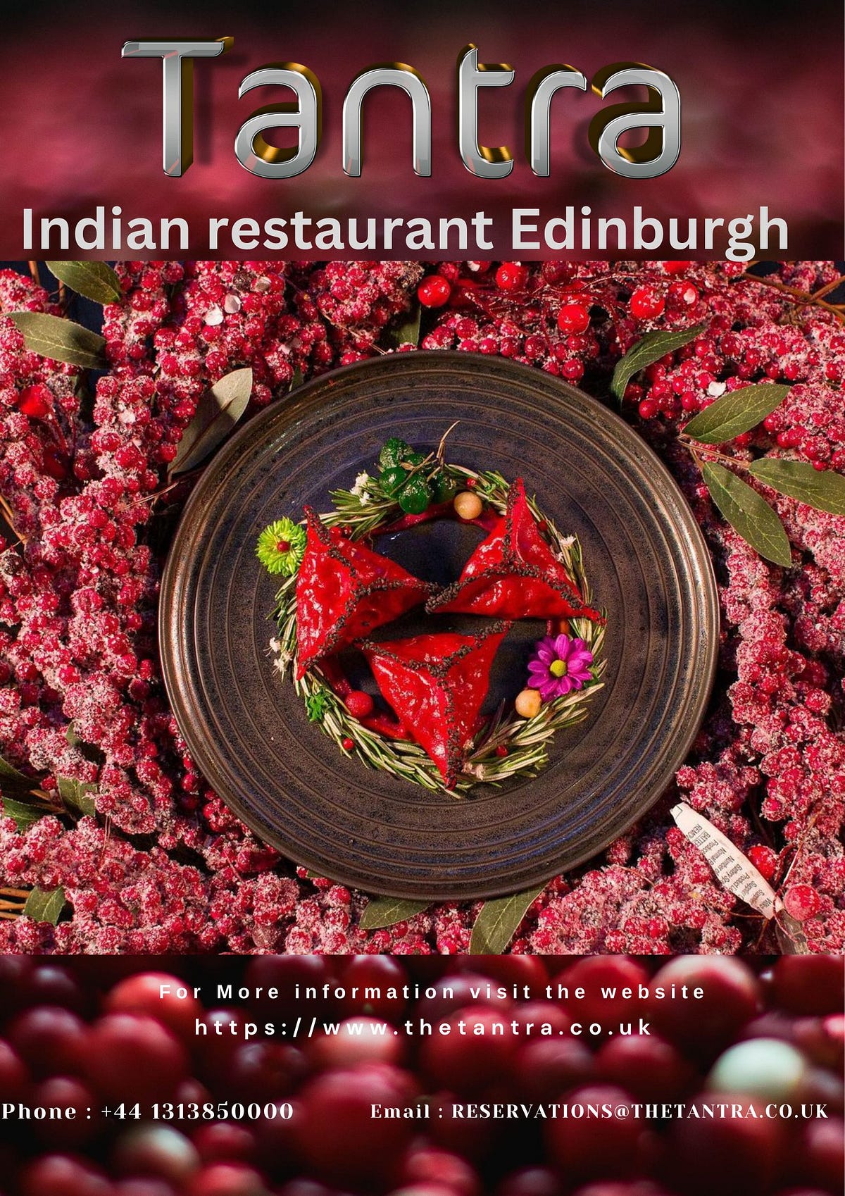 Indian Restaurant Edinburgh TANTRA Tantra Medium