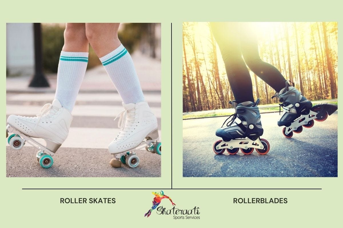5 Must Know Difference Between Roller Skates and Rollerblade by