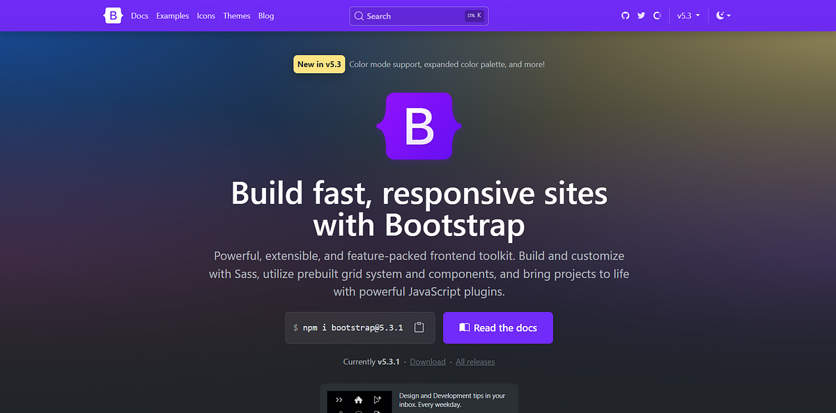 Bootstrap 5 Quick Start at Bill Crimmins blog