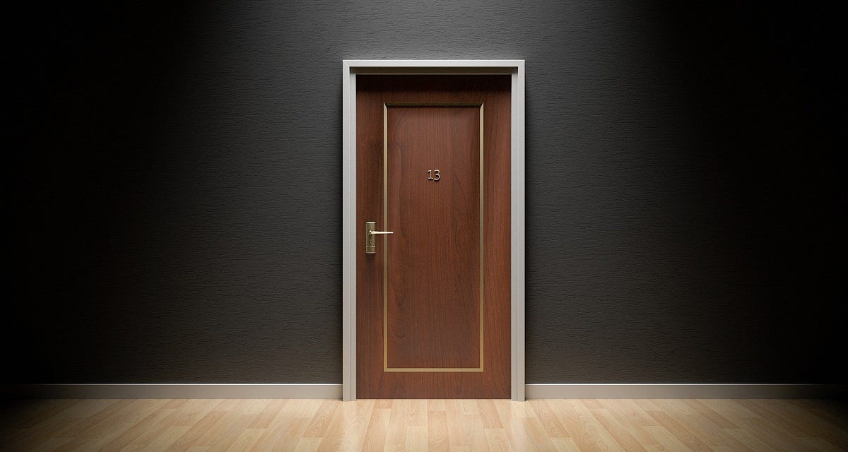 When is a Door Not a Door?. Riddle Me This by Cody Perakslis Medium
