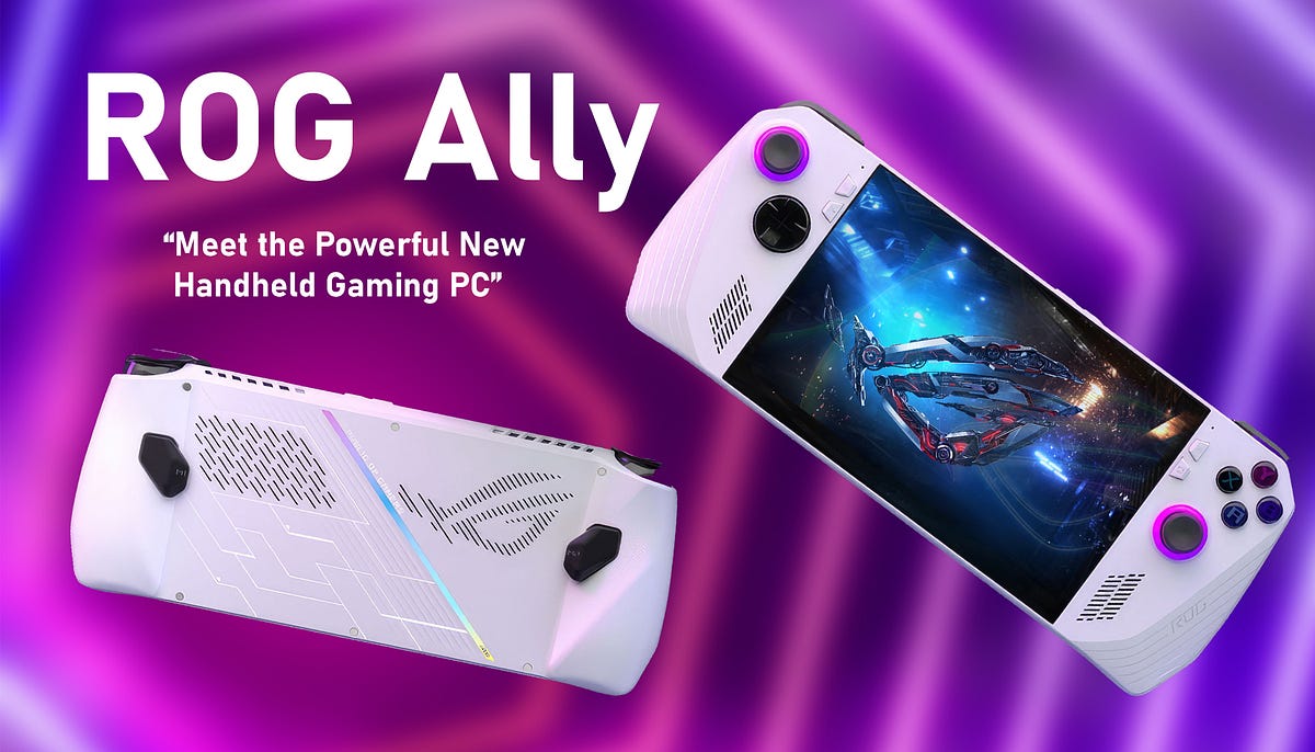 Asus ROG Ally Handheld Gaming PC. Asus ROG Ally — Portable Gaming PC ...