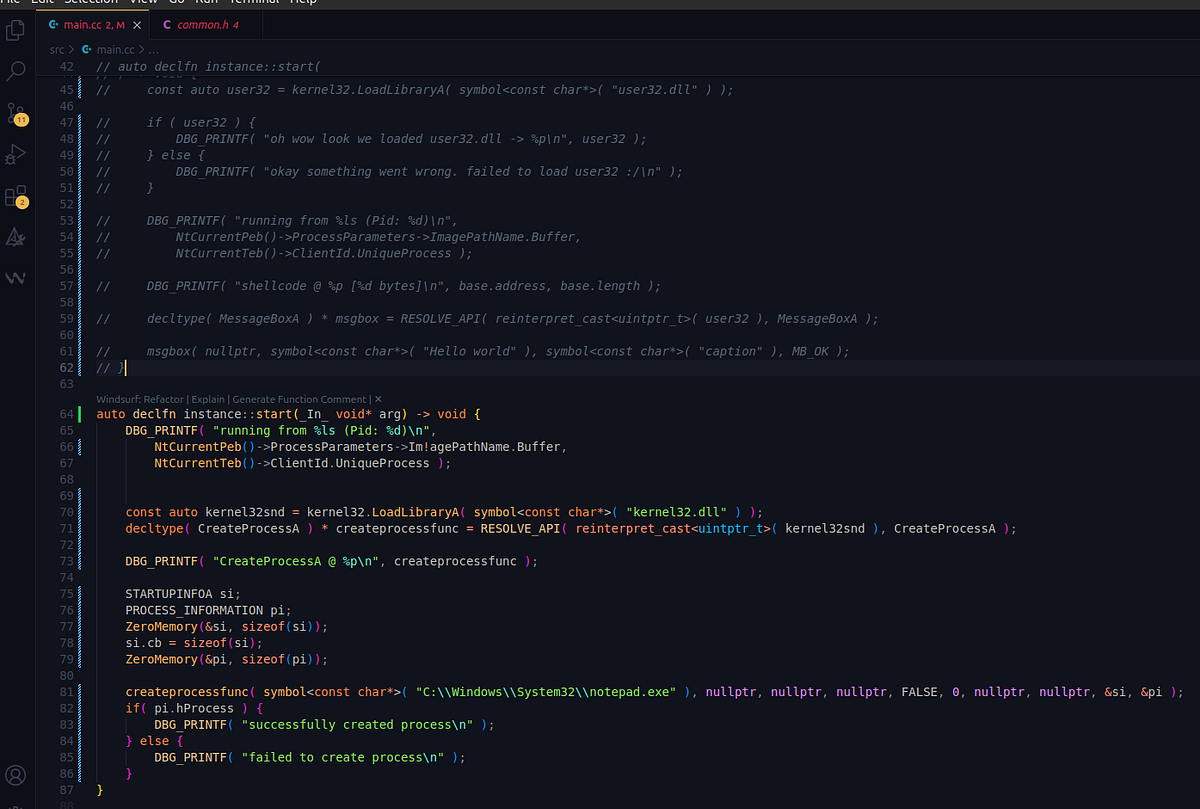 Getting Started with the Stardust Shellcode Generator Template | by S12 ...