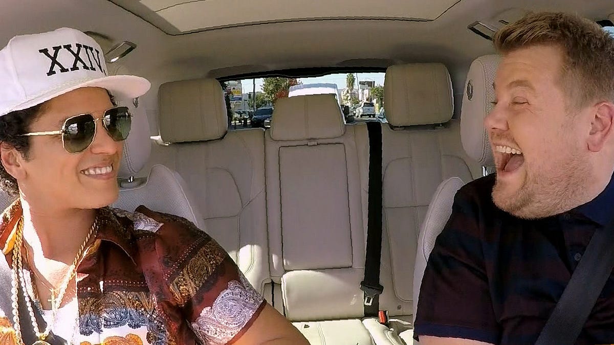 3 Bruno Mars Revelations From James Corden’s ‘Carpool Karaoke’ by