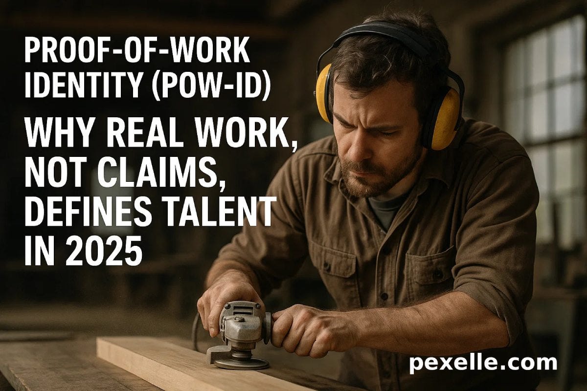 Proof-of-Work Identity (PoW-ID): Why Real Work, Not Claims, Defines Talent in 2025