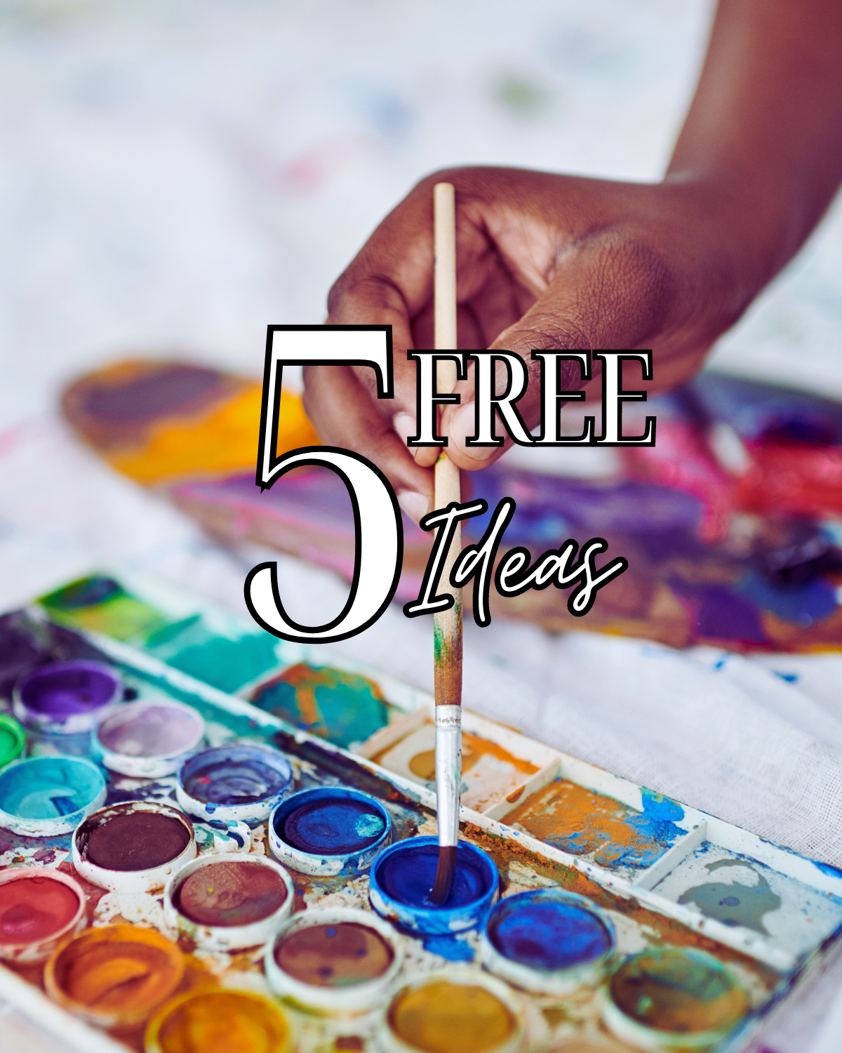 5 Free Ideas for Creative Art Projects by The Stay At Home Dad Sep