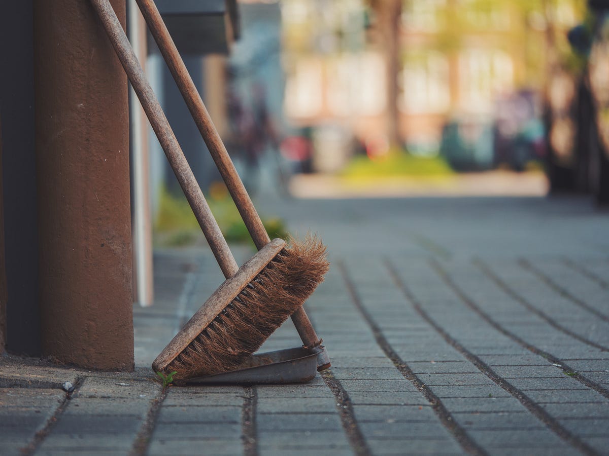 Sweep your own porch first. Then take care of everybody’s business by