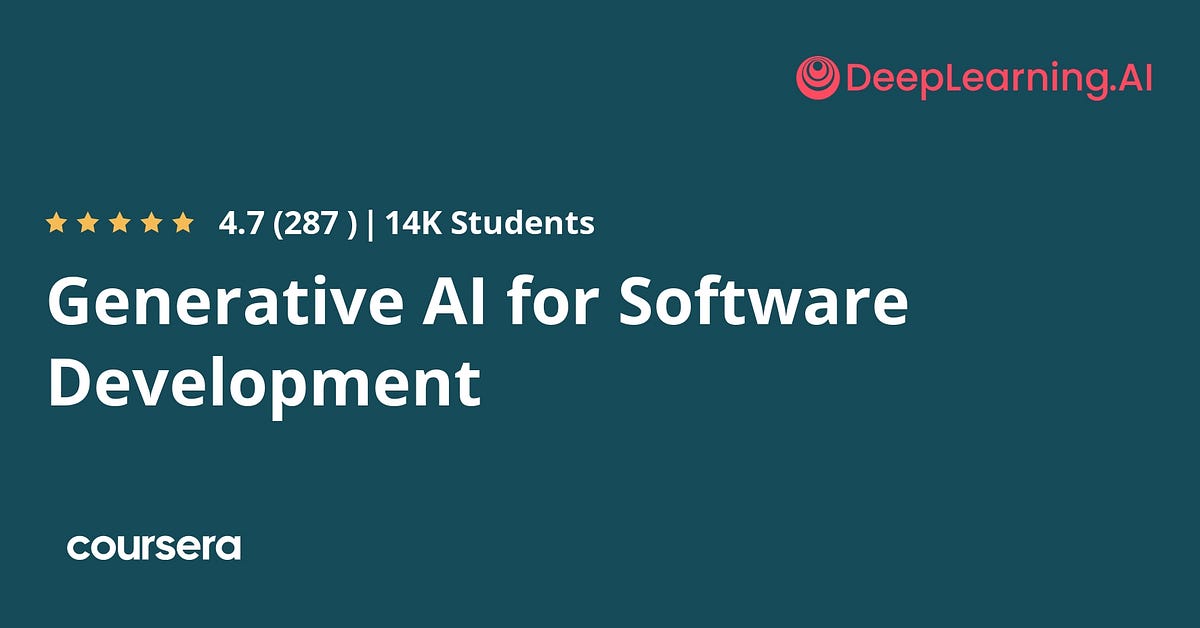 Review — Is Generative AI for Software Development Skill Certificate on ...
