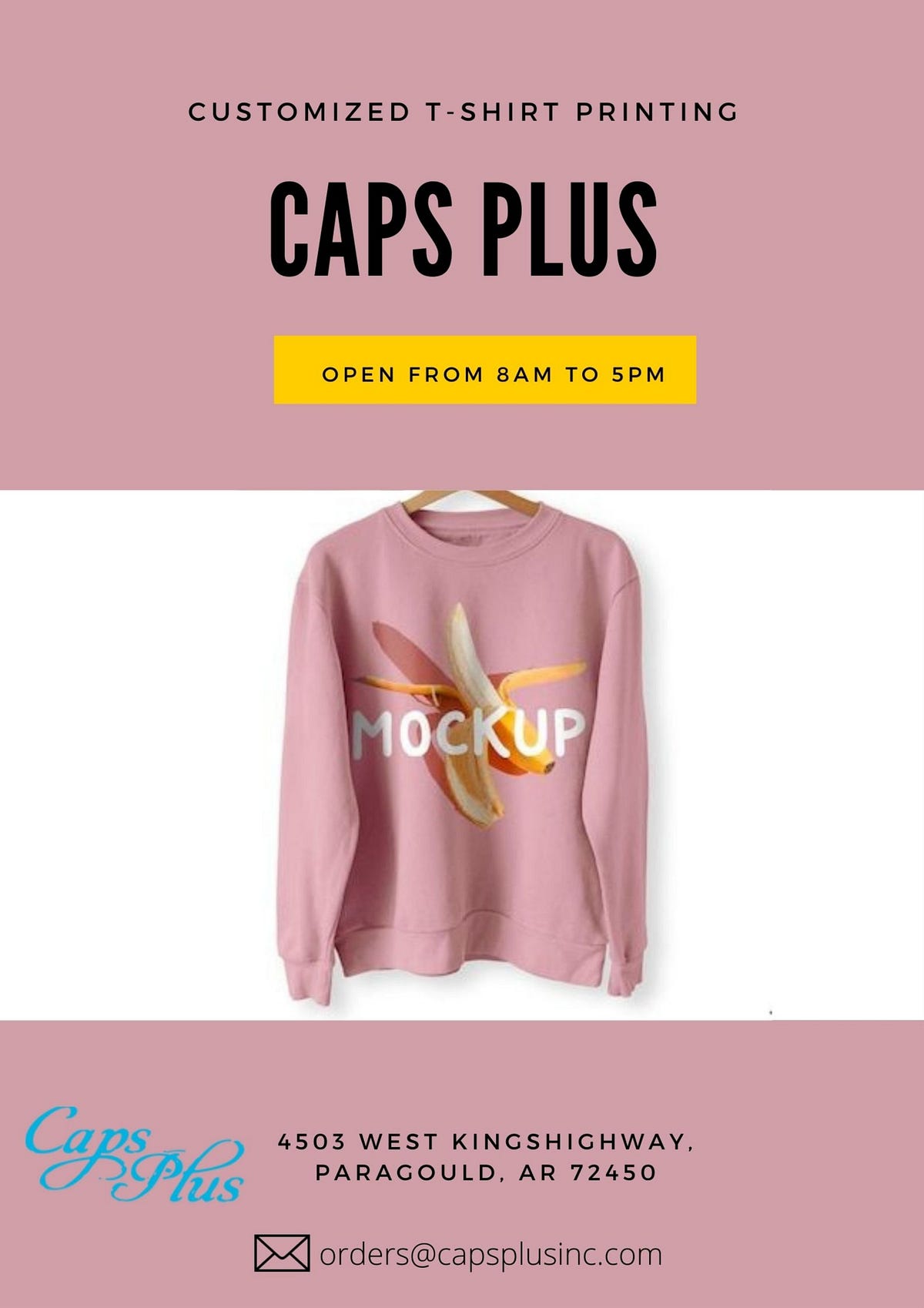 Printing Jonesboro, Paragould AR Screen Printing Service caps plus