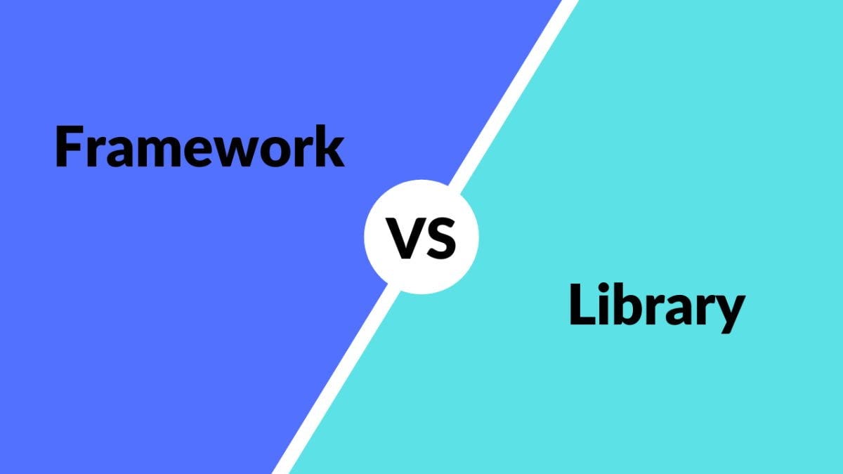 Difference between library and framework. | by Vishal Dabhi | Medium
