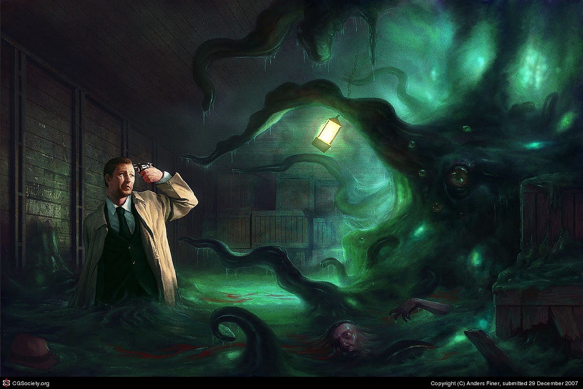 Os mitos de Cthulhu e o legado de H.P. Lovecraft | by Eduardo Spohr |  Eduardo Spohr | Medium, image size:1200x802
