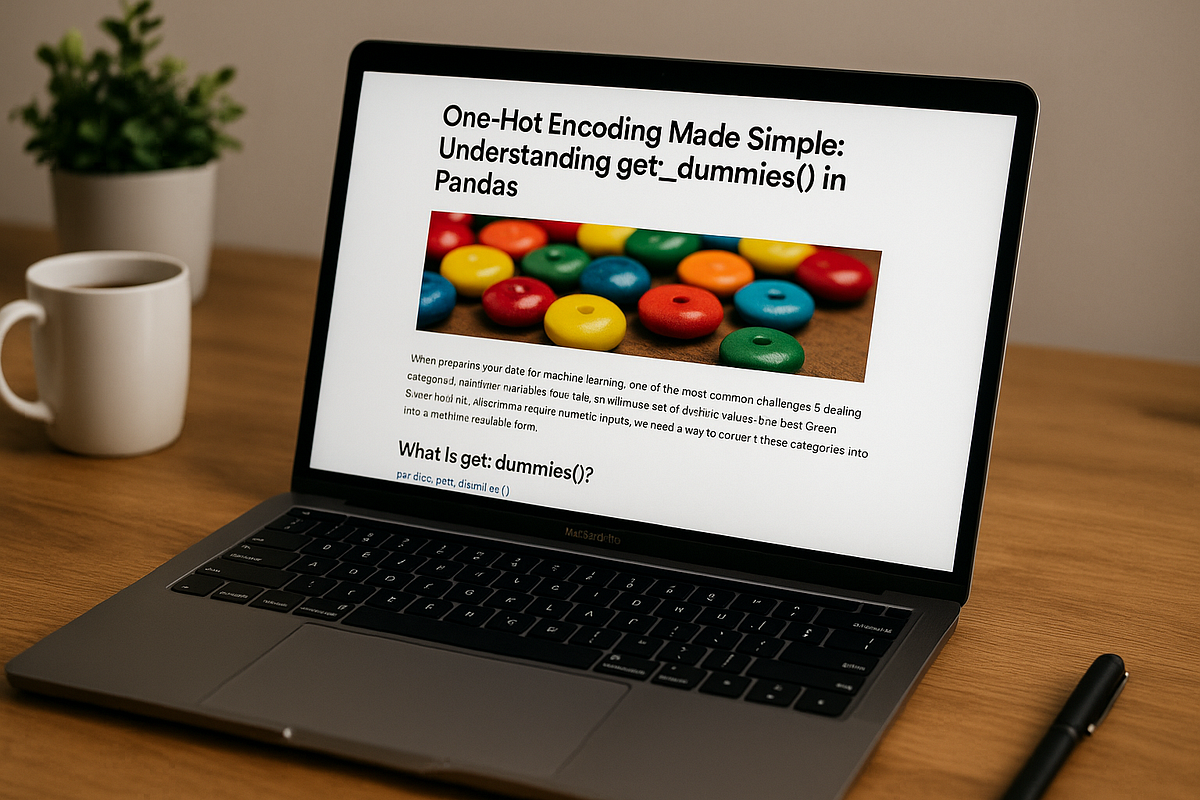 One-Hot Encoding Made Simple: get_dummies() in Pandas | by Prathik C ...